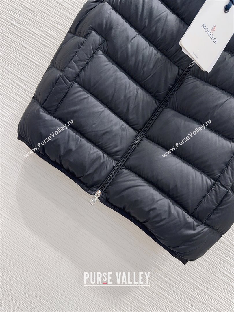 Moncler Down Vest M120304 Black 2025 (For Women and Men) (Q-25120304)