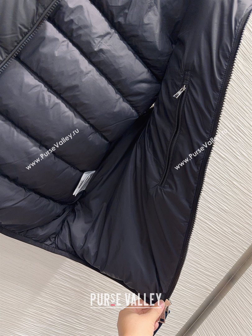 Moncler Down Vest M120304 Black 2025 (For Women and Men) (Q-25120304)