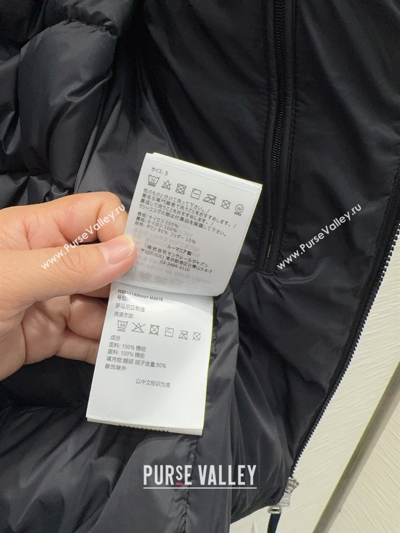 Moncler Down Vest M120304 Black 2025 (For Women and Men) (Q-25120304)