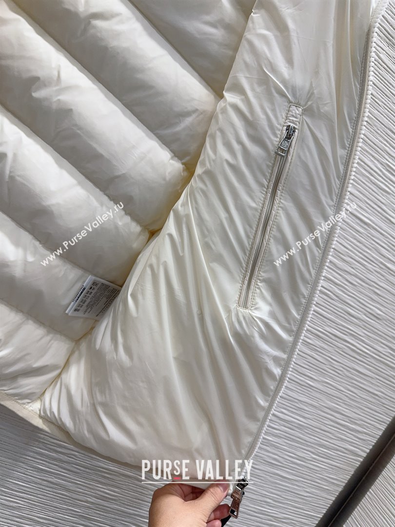 Moncler Down Vest M120305 White 2025 (For Women and Men) (Q-25120305)