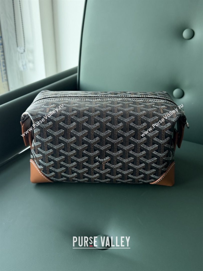 Goyard Bowling 25 Toiletry Bag 020216 Brown 2025 (ZH-25121215)