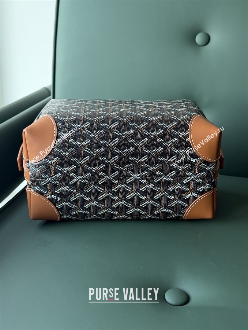 Goyard Bowling 25 Toiletry Bag 020216 Brown 2025 (ZH-25121215)