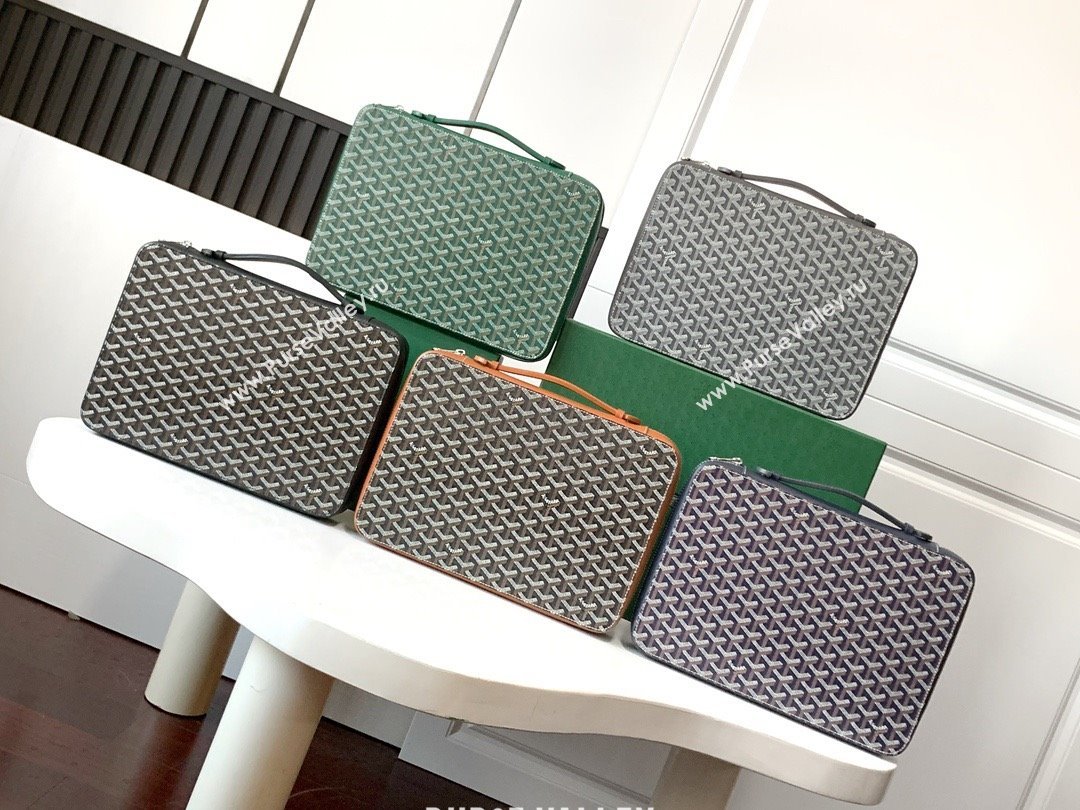 Goyard Compagnon Universel A4 8065 Grey 2025 (ZH-25121205)