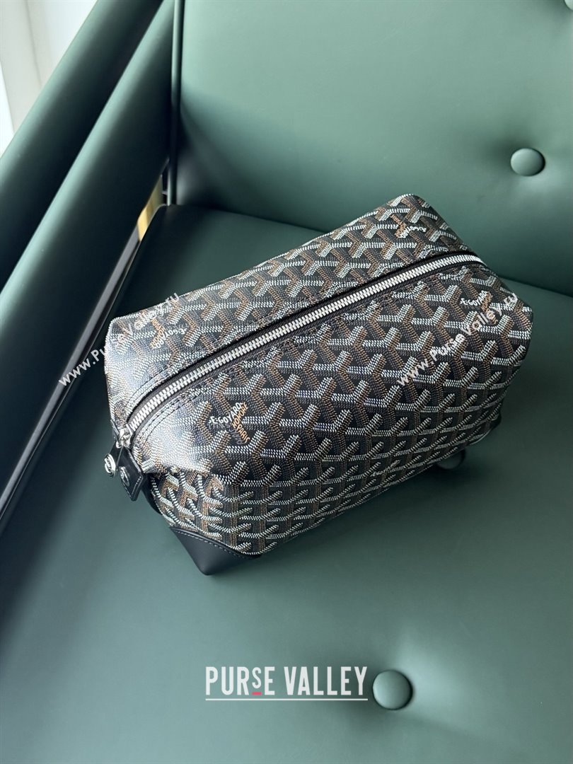 Goyard Bowling 25 Toiletry Bag 020216 Black 2025 (ZH-25121216)