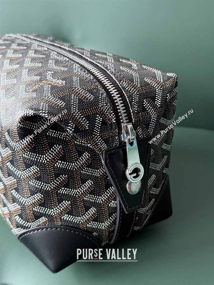 Goyard Bowling 25 Toiletry Bag 020216 Black 2025 (ZH-25121216)