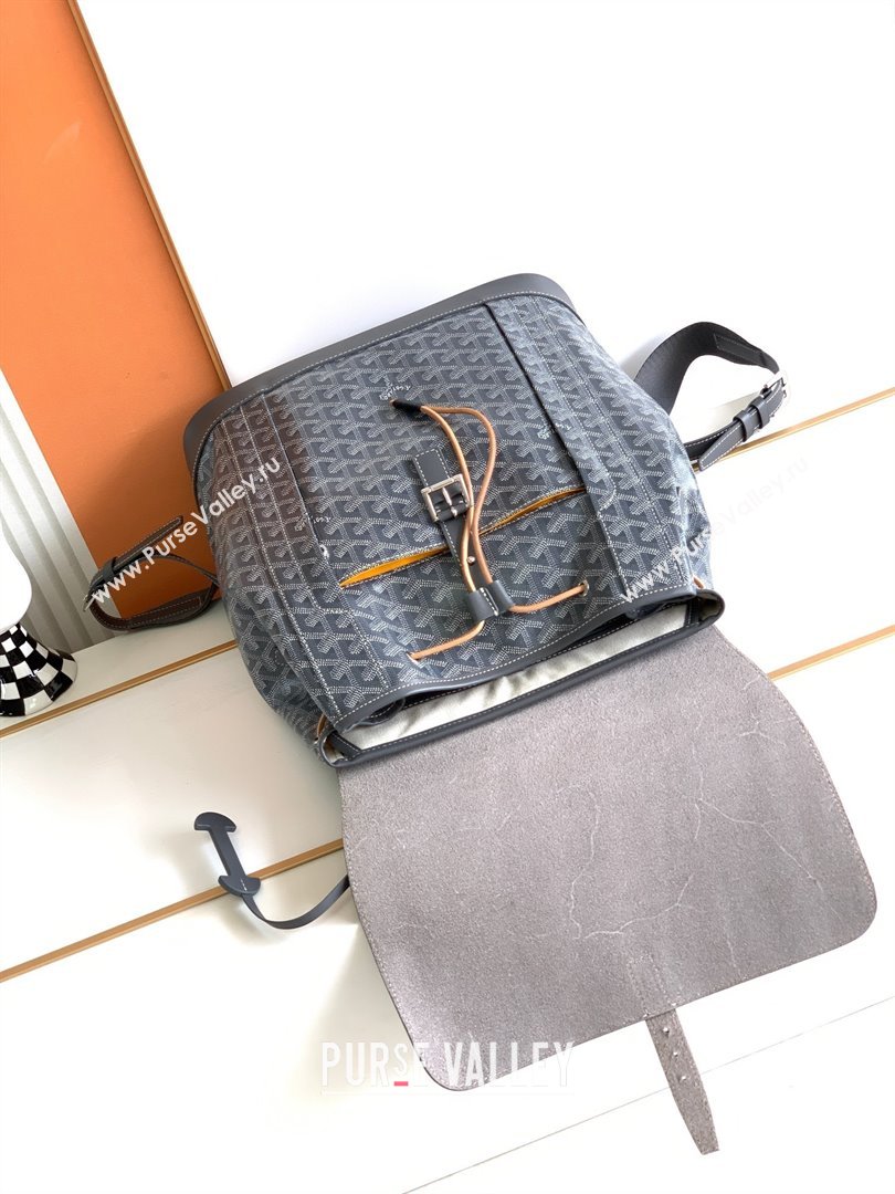 Goyard Alpin MM Backpack 8029 Grey 2025 (ZH-25121206)
