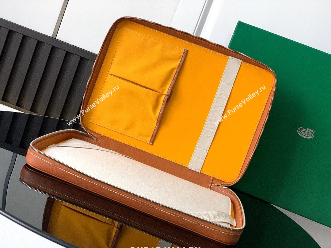 Goyard Compagnon Universel A4 8065 Brown 2025 (ZH-25121202)