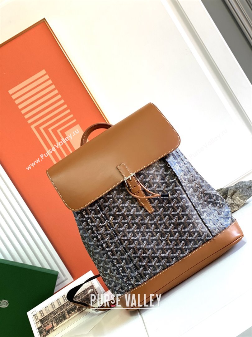 Goyard Alpin MM Backpack 8029 Brown 2025 (ZH-25121209)