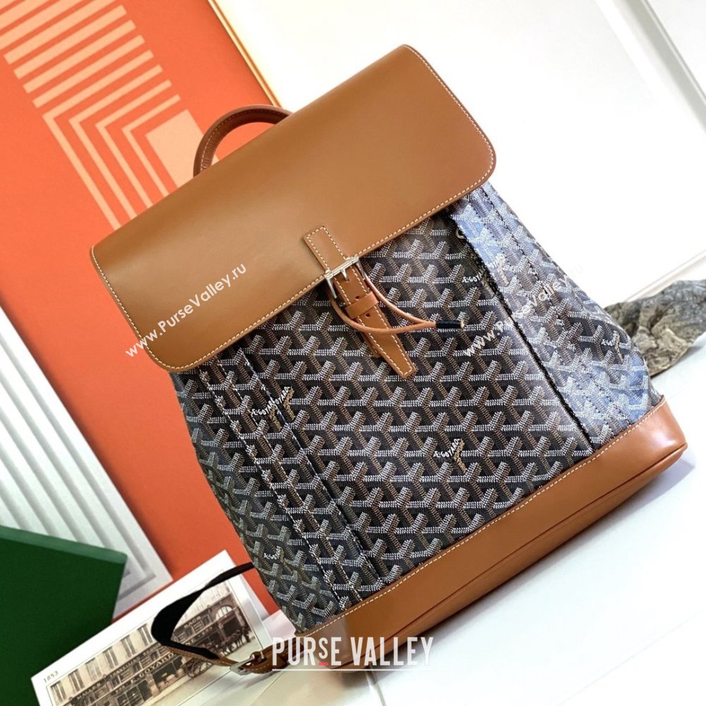 Goyard Alpin MM Backpack 8029 Brown 2025 (ZH-25121209)