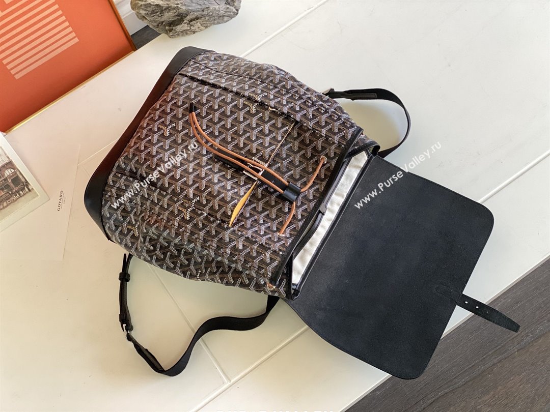 Goyard Alpin MM Backpack 8029 Black 2025 (ZH-25121210)