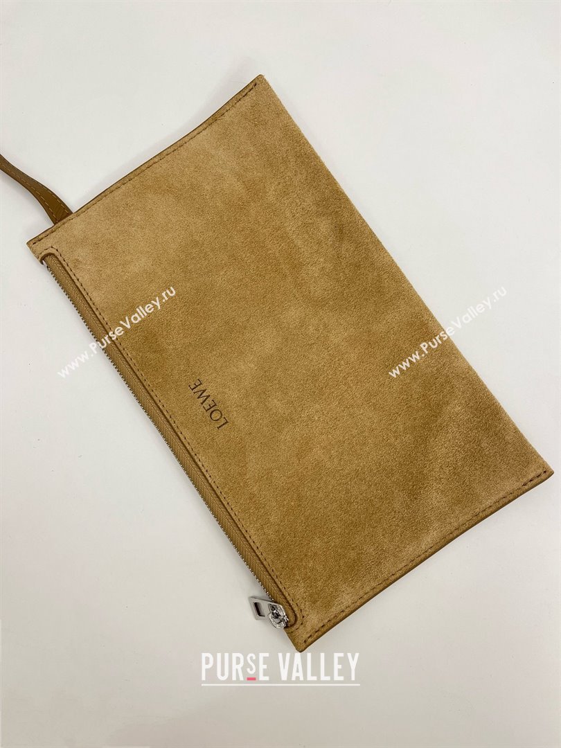 Loewe Medium Horizontal Puzzle Fold Tote in Soft Grained Calfskin Black 2025 (KK-25120605)