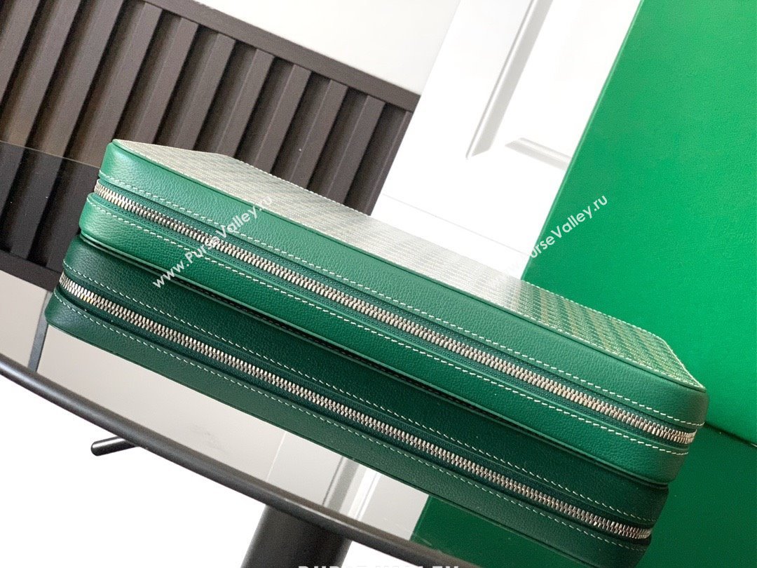 Goyard Compagnon Universel A4 8065 Green 2025 (ZH-25121201)