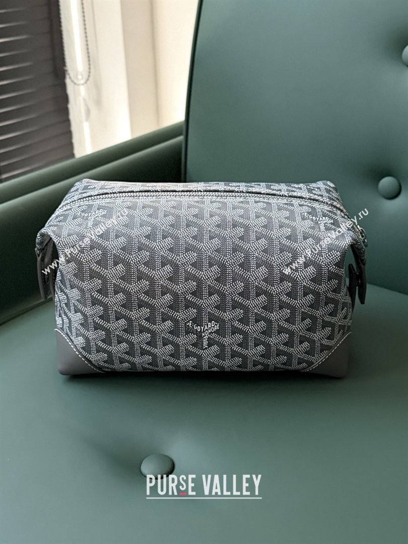 Goyard Bowling 25 Toiletry Bag 020216 Grey 2025 (ZH-25121211)