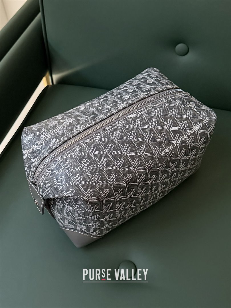 Goyard Bowling 25 Toiletry Bag 020216 Grey 2025 (ZH-25121211)