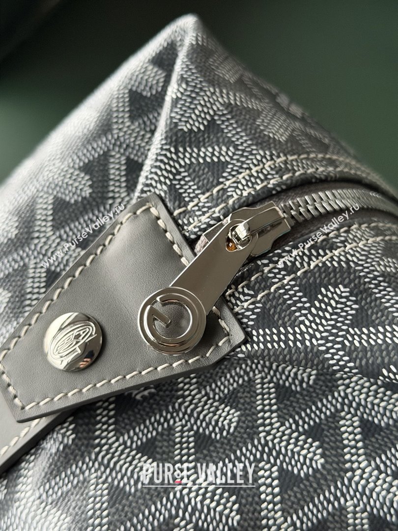 Goyard Bowling 25 Toiletry Bag 020216 Grey 2025 (ZH-25121211)