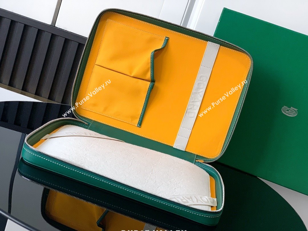 Goyard Compagnon Universel A4 8065 Green 2025 (ZH-25121201)