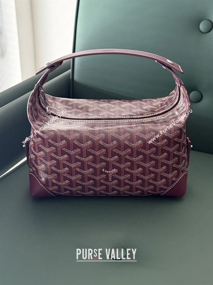 Goyard Bowling 25 Toiletry Bag 020216 Brugundy 2025 (ZH-25121212)