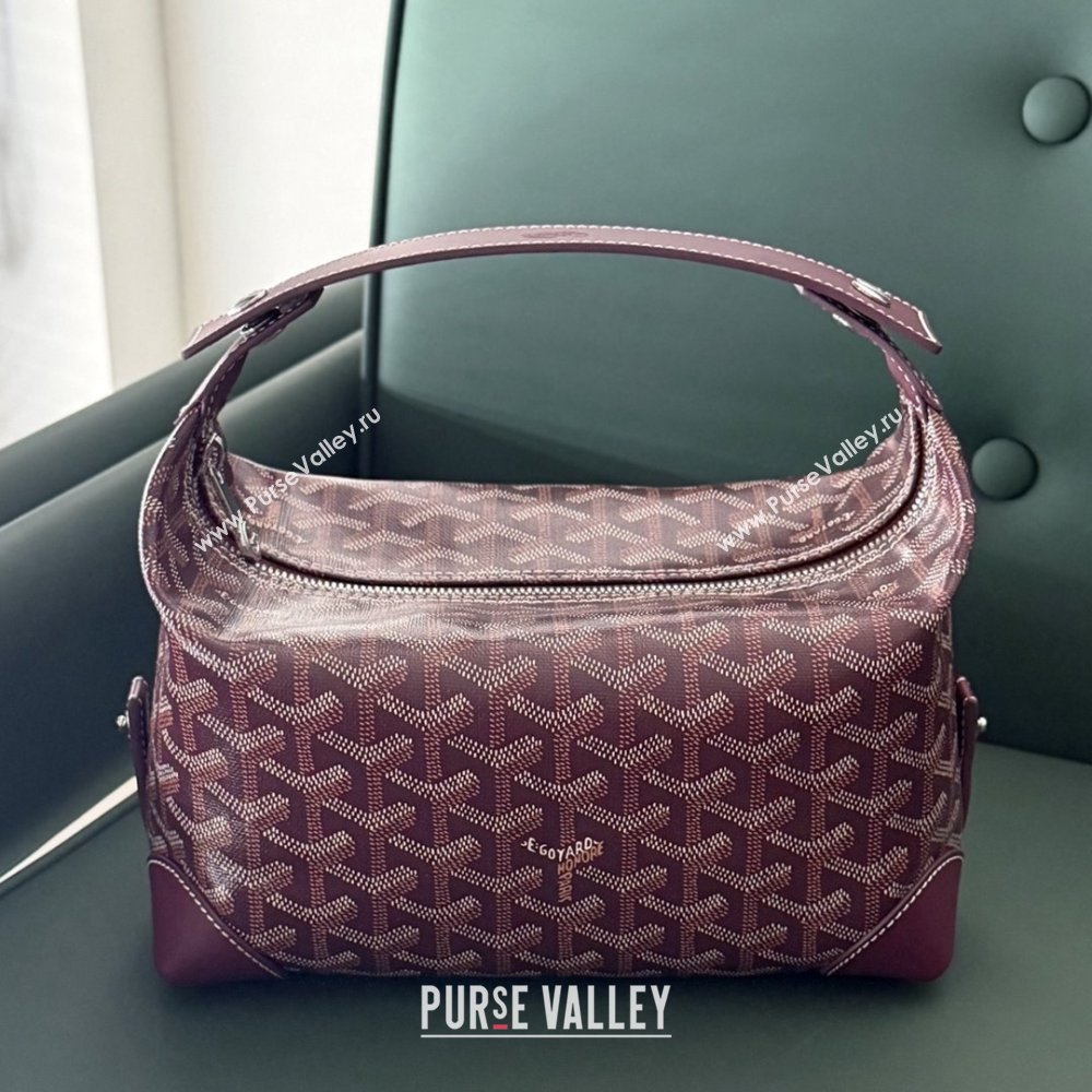 Goyard Bowling 25 Toiletry Bag 020216 Brugundy 2025 (ZH-25121212)