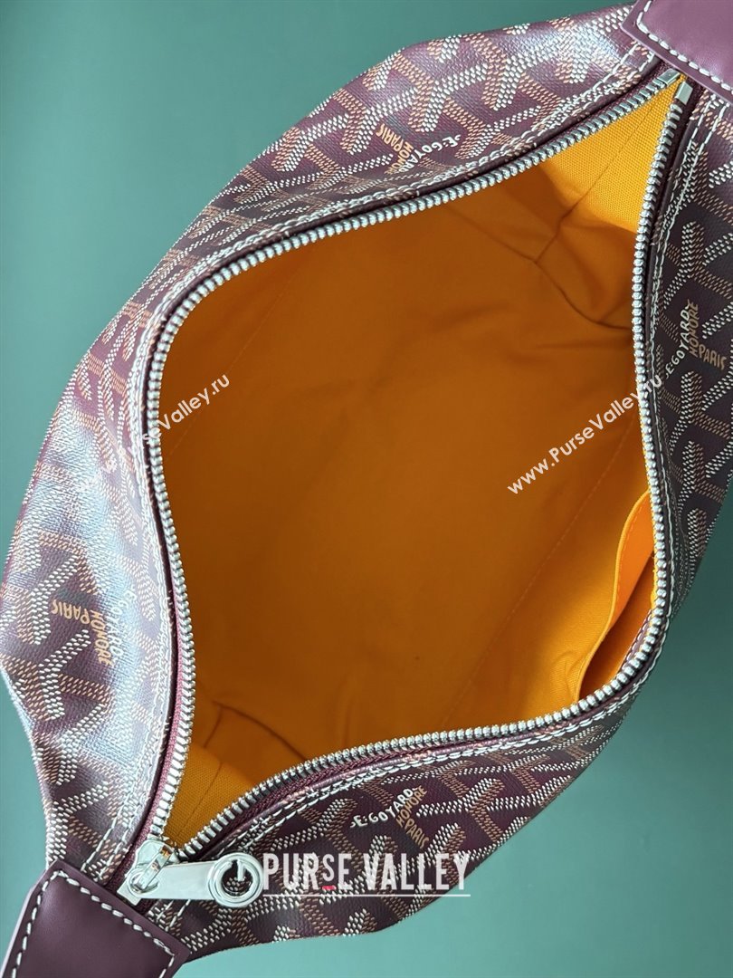 Goyard Bowling 25 Toiletry Bag 020216 Brugundy 2025 (ZH-25121212)