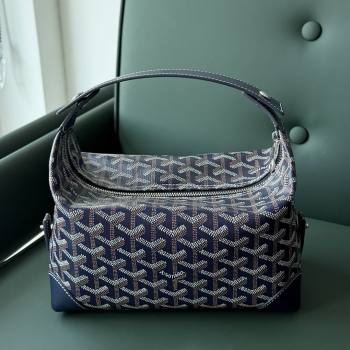Goyard Bowling 25 Toiletry Bag 020216 Navy Blue 2025 (ZH-25121213)