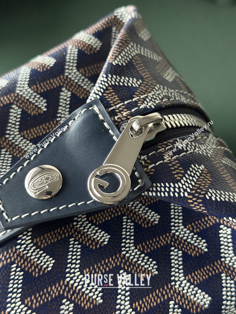 Goyard Bowling 25 Toiletry Bag 020216 Navy Blue 2025 (ZH-25121213)
