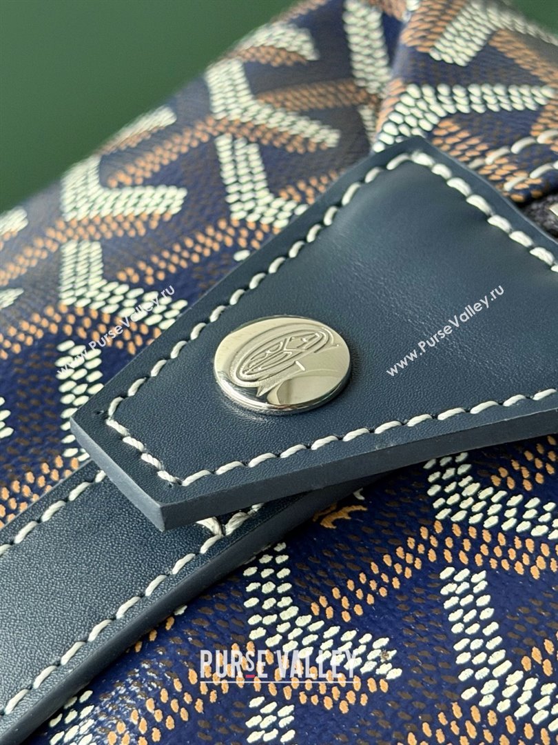 Goyard Bowling 25 Toiletry Bag 020216 Navy Blue 2025 (ZH-25121213)