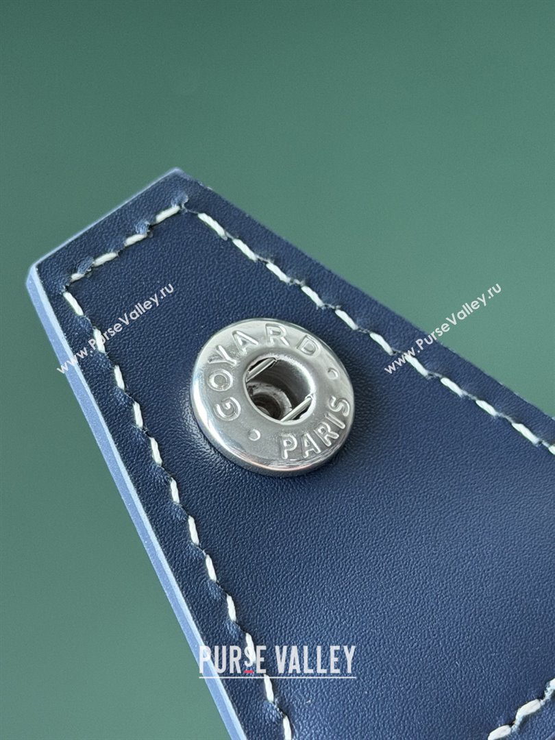 Goyard Bowling 25 Toiletry Bag 020216 Navy Blue 2025 (ZH-25121213)