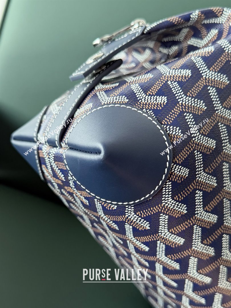 Goyard Bowling 25 Toiletry Bag 020216 Navy Blue 2025 (ZH-25121213)