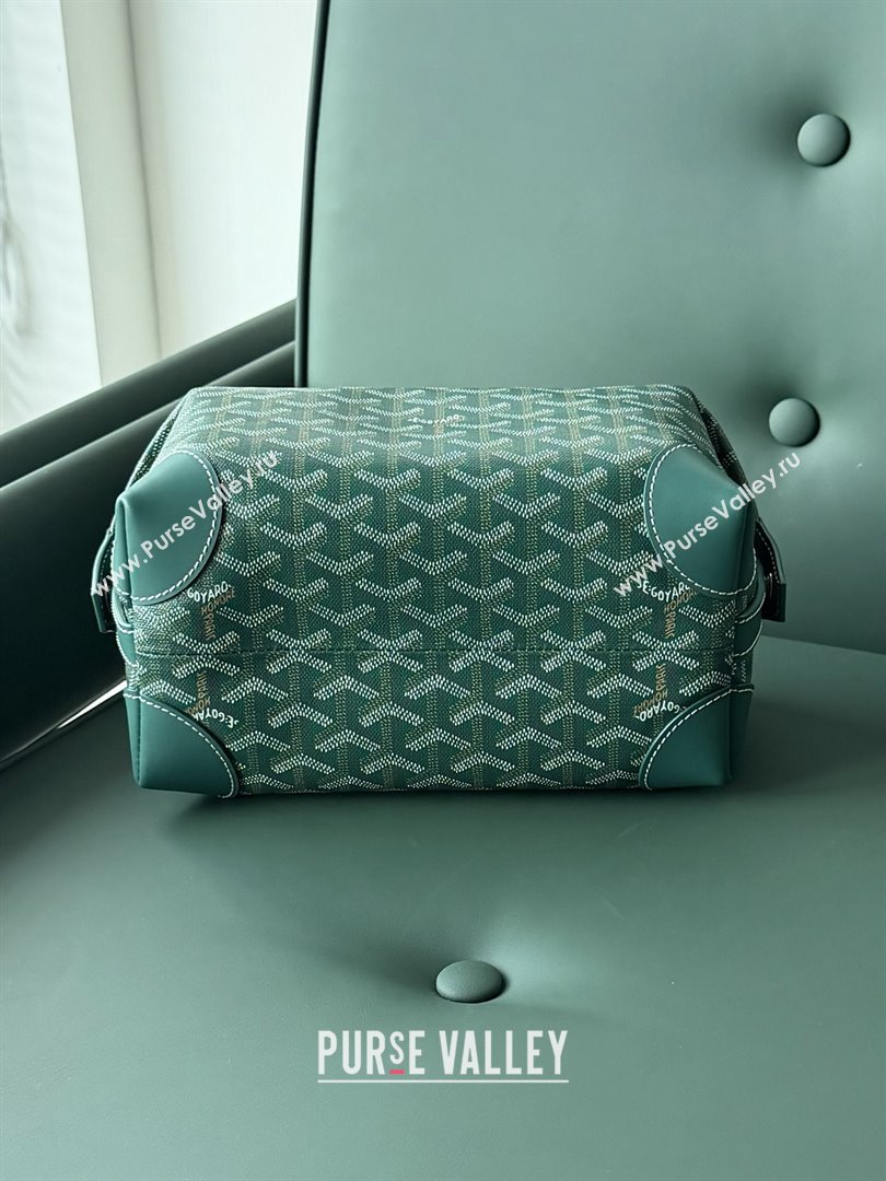 Goyard Bowling 25 Toiletry Bag 020216 Green 2025 (ZH-25121214)