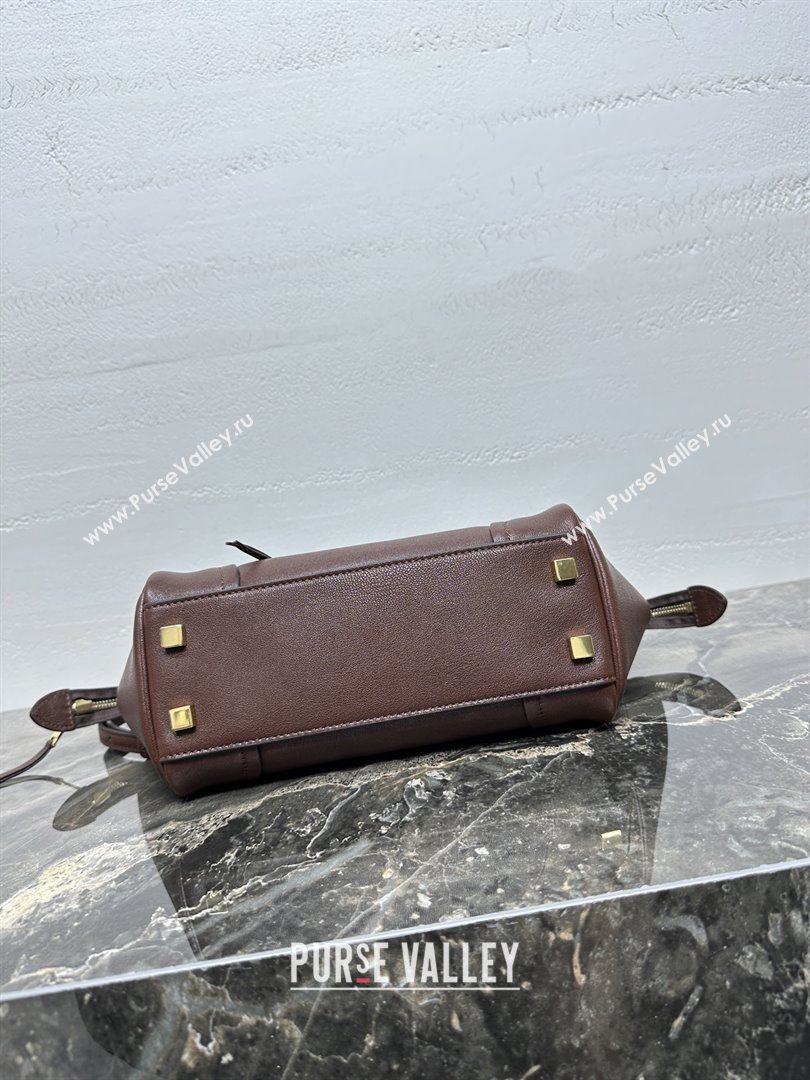 Celine Small New Luggage in Supple Shiny Lambskin 124213 2025 (BL-25120906)