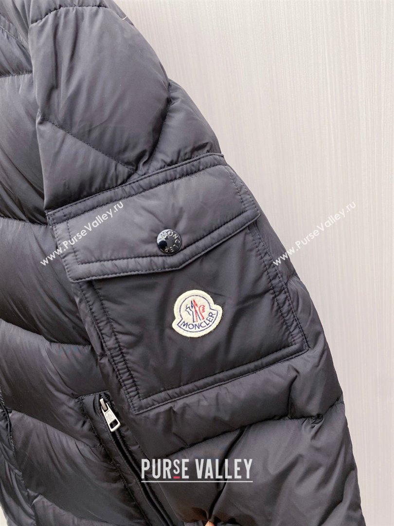 Moncler Down Jacket for Women and Men M120911 Matte Black 2025 (ST-25120911)