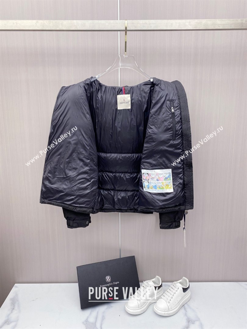 Moncler Down Jacket for Women and Men M120911 Matte Black 2025 (ST-25120911)