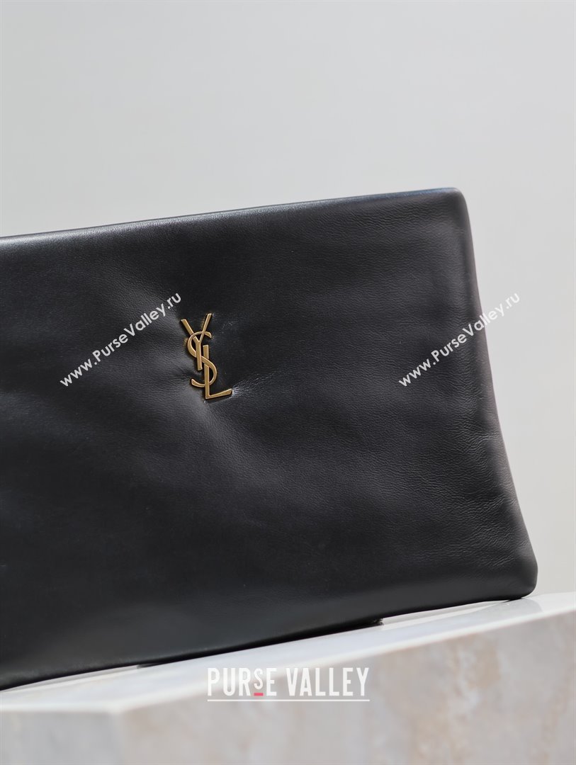 Saint Laurent Calypso Pouch in Lambskin 778943 Black 2025 (YY-25120908)