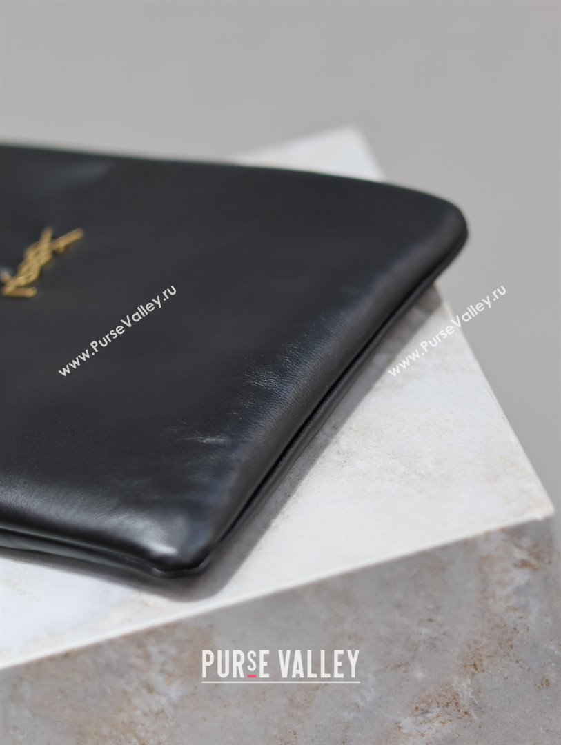 Saint Laurent Calypso Pouch in Lambskin 778943 Black 2025 (YY-25120908)