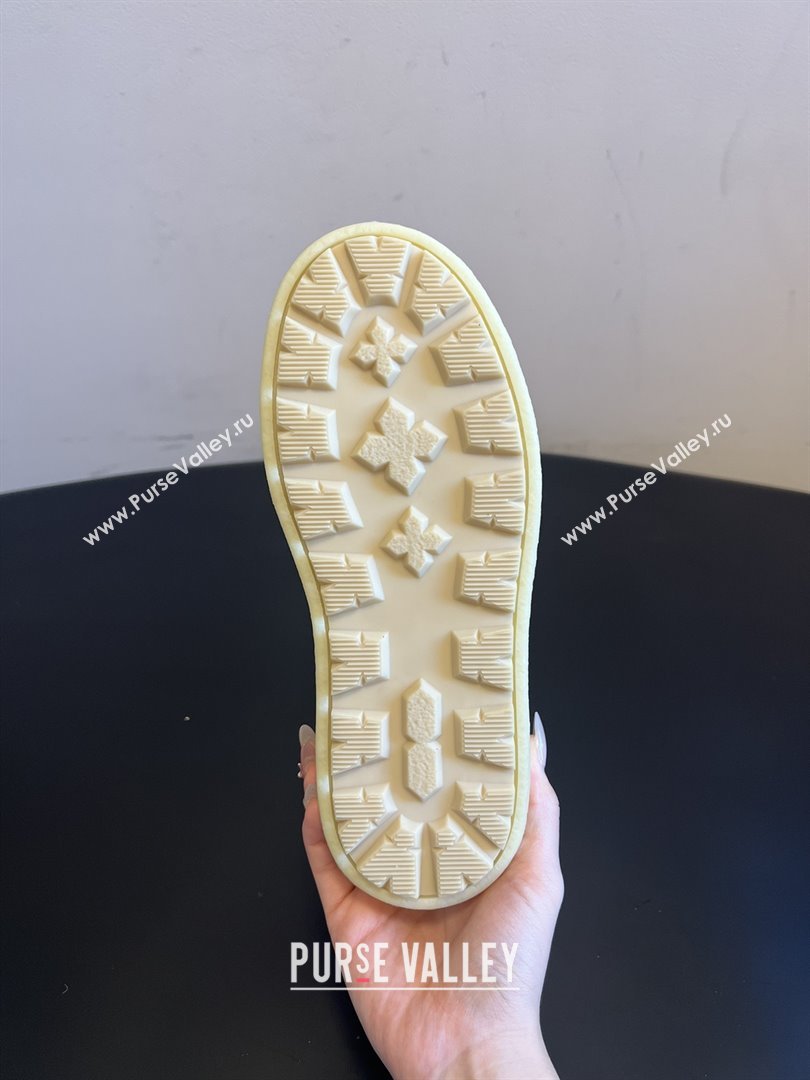 Prada Suede Shearling Platform Booties P121607 Brown 2025 (MGN-25121607)