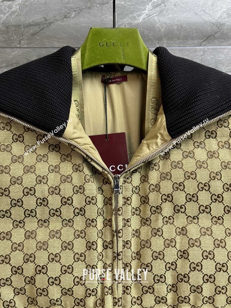 Gucci GG Down Jacket G121908 Beige 2025 (Q-25121908)