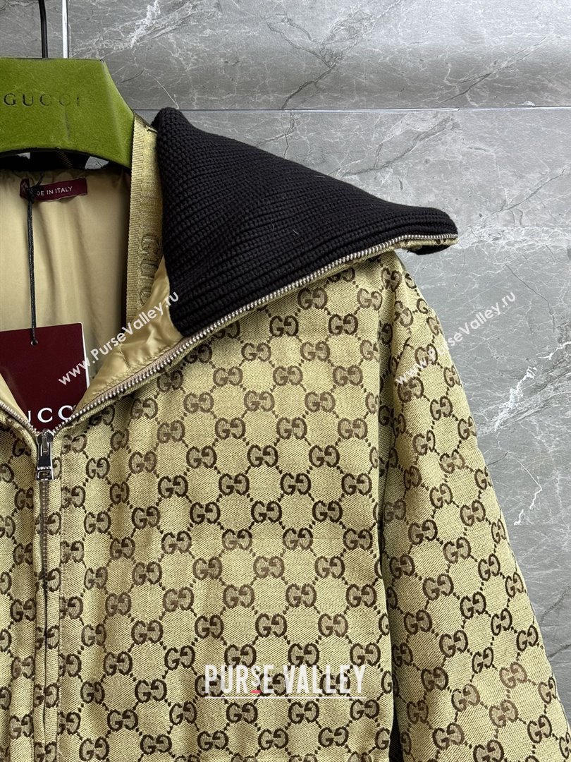 Gucci GG Down Jacket G121908 Beige 2025 (Q-25121908)