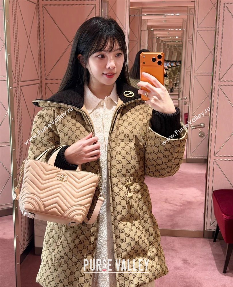 Gucci GG Down Jacket G121908 Beige 2025 (Q-25121908)
