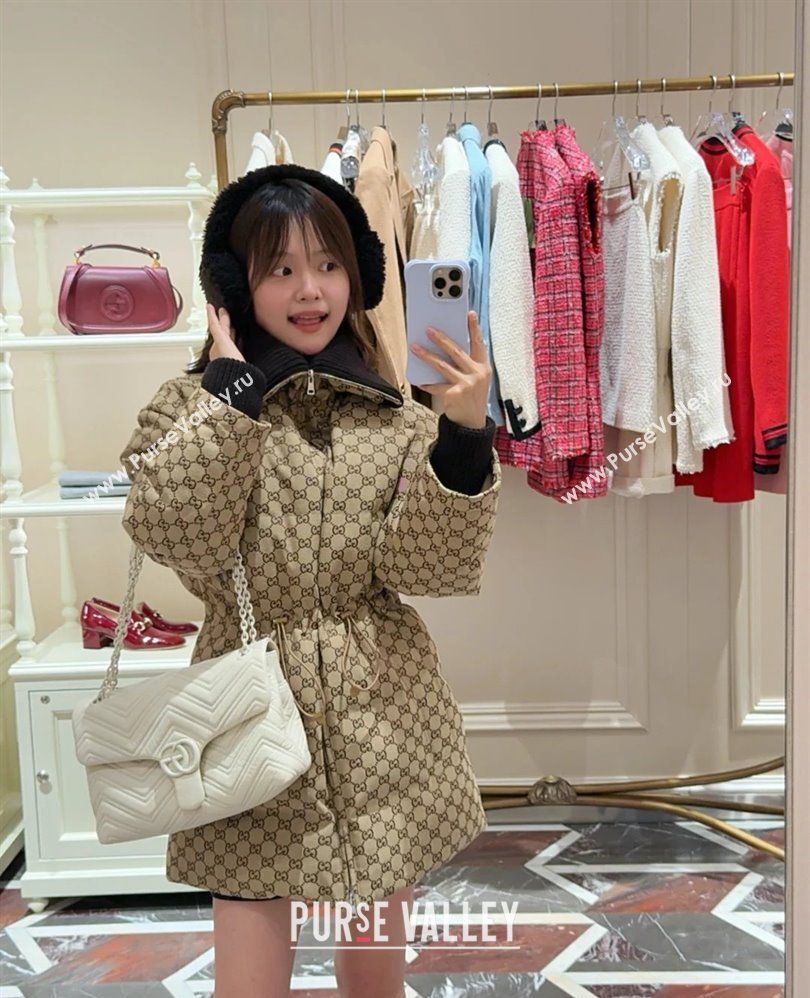 Gucci GG Down Jacket G121908 Beige 2025 (Q-25121908)
