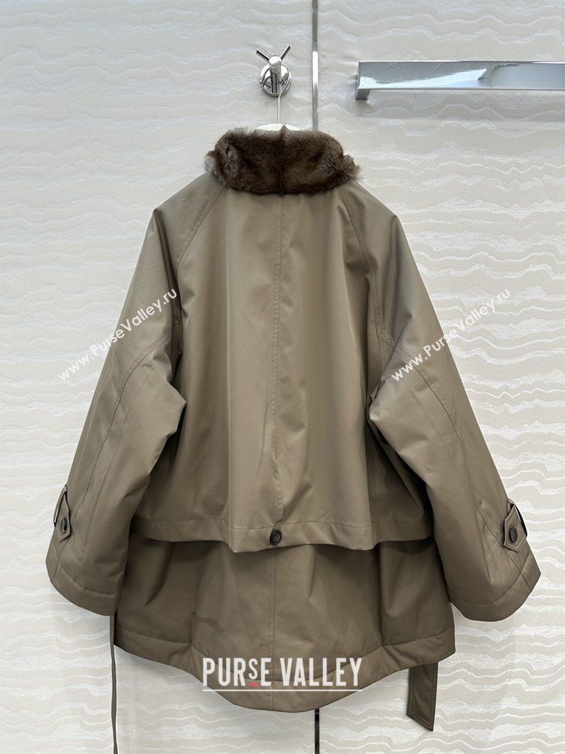 The Row Down Jacket R121829 Dark Khaki 2025 (Q-25121829)