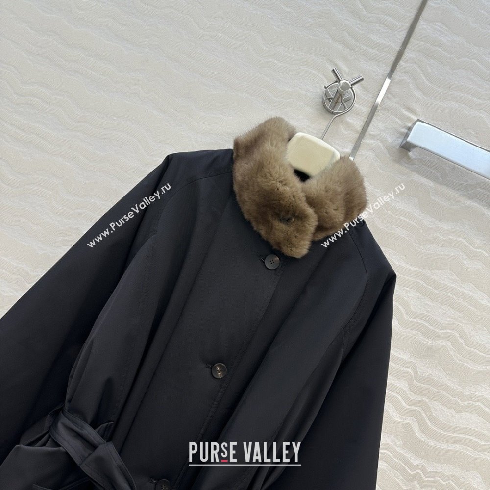 The Row Down Jacket R121830 Black 2025 (Q-25121830)