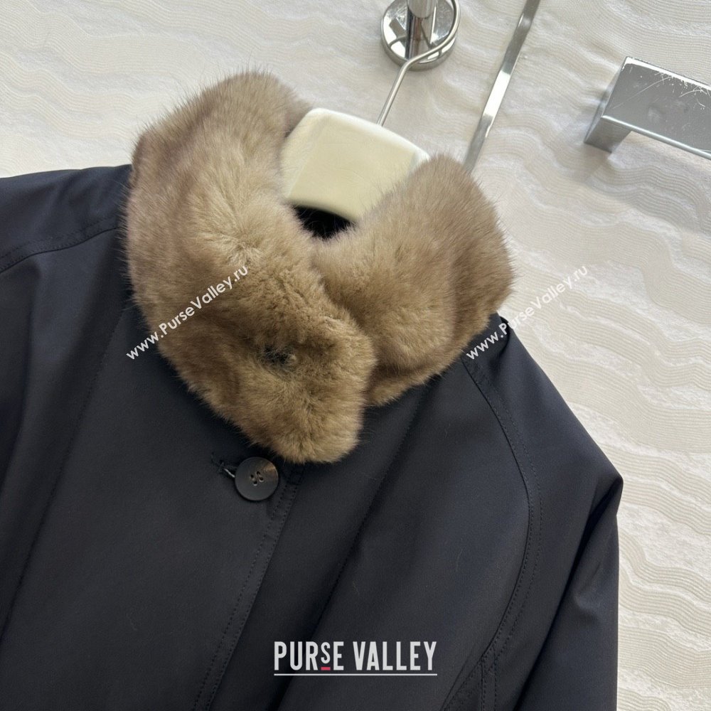 The Row Down Jacket R121830 Black 2025 (Q-25121830)