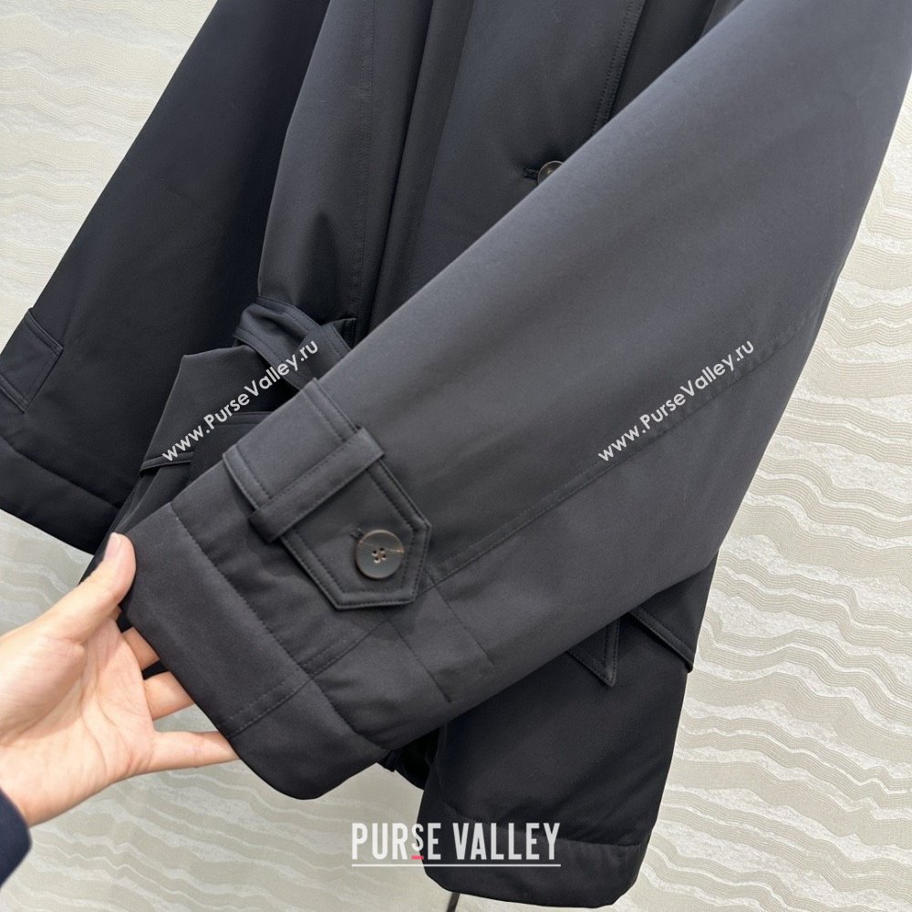 The Row Down Jacket R121830 Black 2025 (Q-25121830)