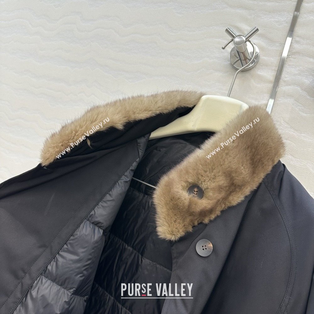 The Row Down Jacket R121830 Black 2025 (Q-25121830)