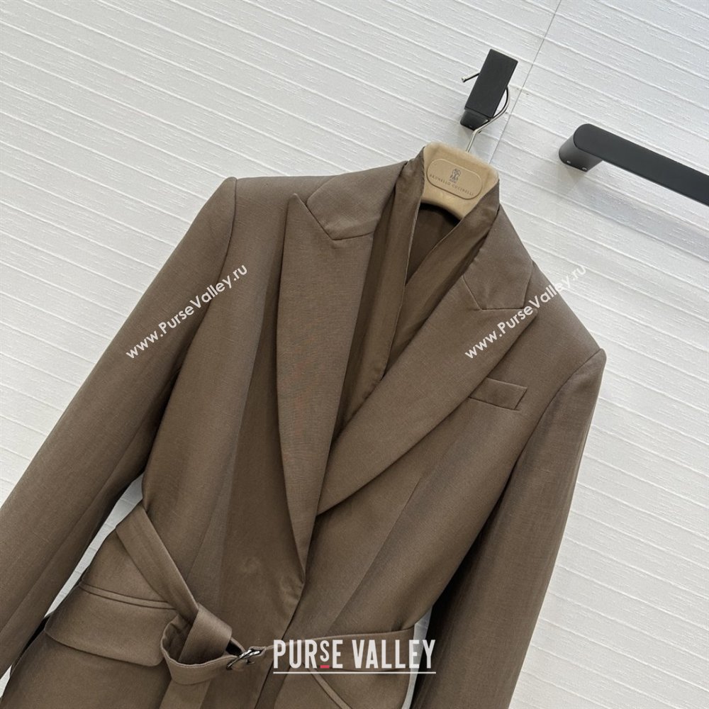 Brunello Cucinelli Jacket BC121919 Brown 2025 (Q-25121919)