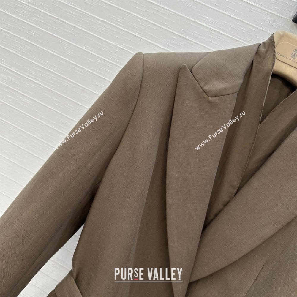 Brunello Cucinelli Jacket BC121919 Brown 2025 (Q-25121919)