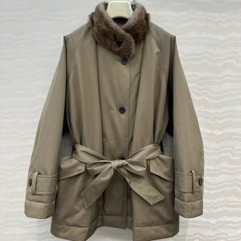 The Row Down Jacket R121829 Dark Khaki 2025 (Q-25121829)