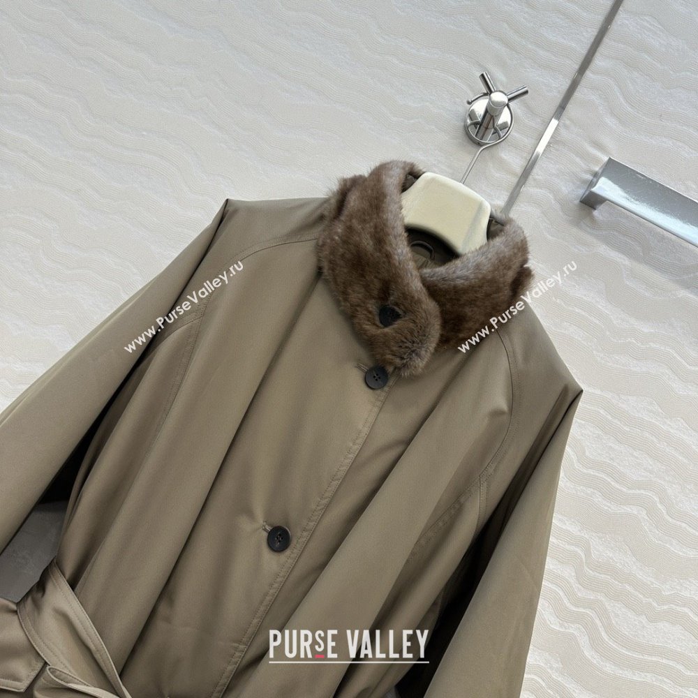 The Row Down Jacket R121829 Dark Khaki 2025 (Q-25121829)