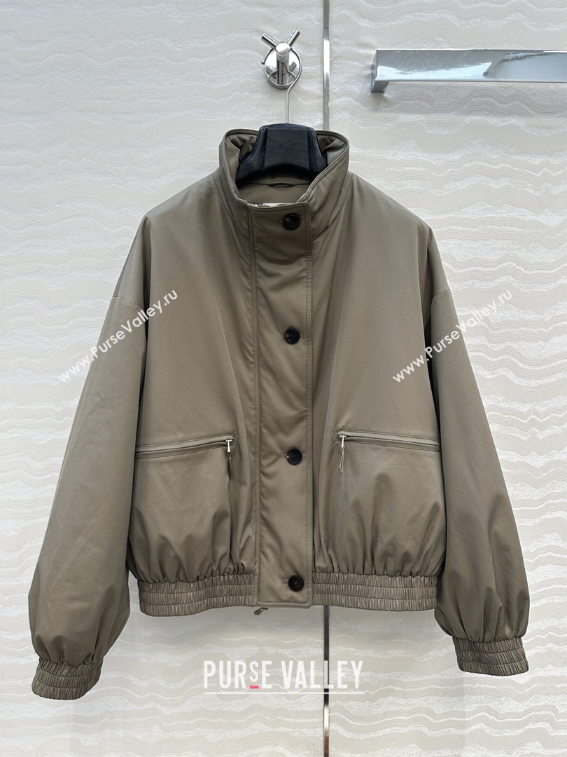 The Row Down Jacket R121831 Dark Khaki 2025 (Q-25121831)