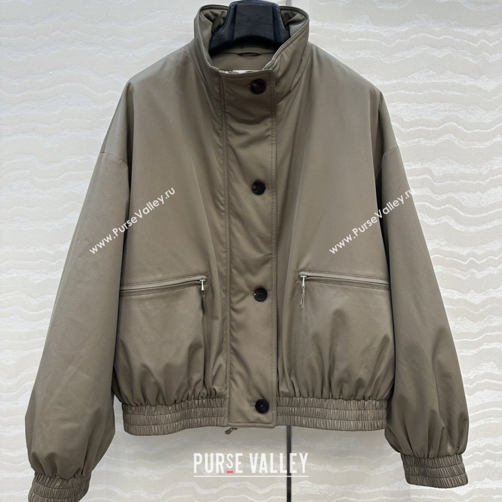 The Row Down Jacket R121831 Dark Khaki 2025 (Q-25121831)